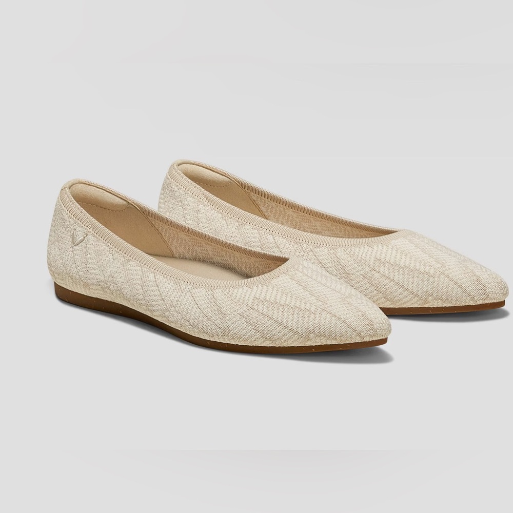 Women's Cream Flats